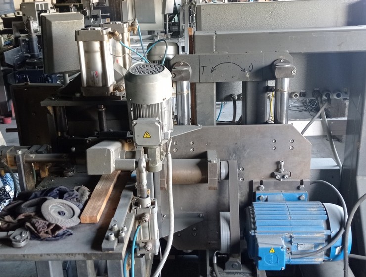 Фрезерный узел Бакаут с бесконечной линией сращивания