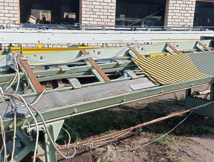 Конвейер автоподачи в оптимизатор торцовки