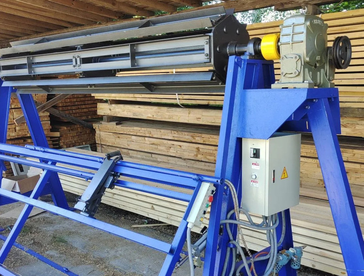 Пресс-вайма для мебельного щита веерная